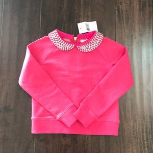 Kate Spade rhinestone embellished sweater